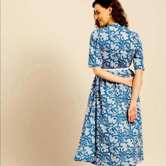 Cotton summer dress - Picture 4 of 6